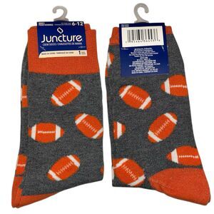1x Juncture Mens Crew Socks Football Size 6-12